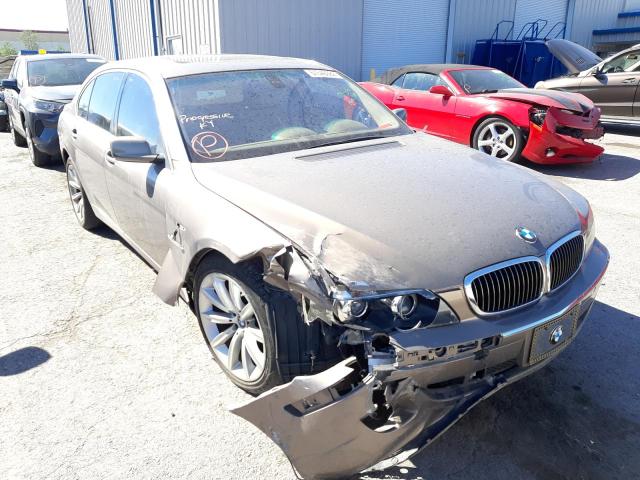 BMW 750 2007 with VIN WBAHN83547DT76968 - Photo from auction