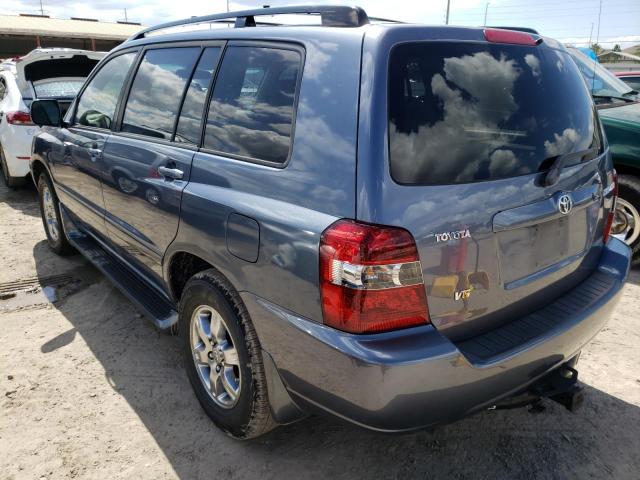 Foto 3 de la subasta – 2005 TOYOTA HIGHLANDER con VIN JTEGP21AX50077894