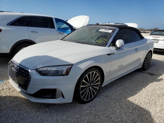 Photo 2 from auction – 2021 AUDI A5 with VIN WAUYAGF55MN001890