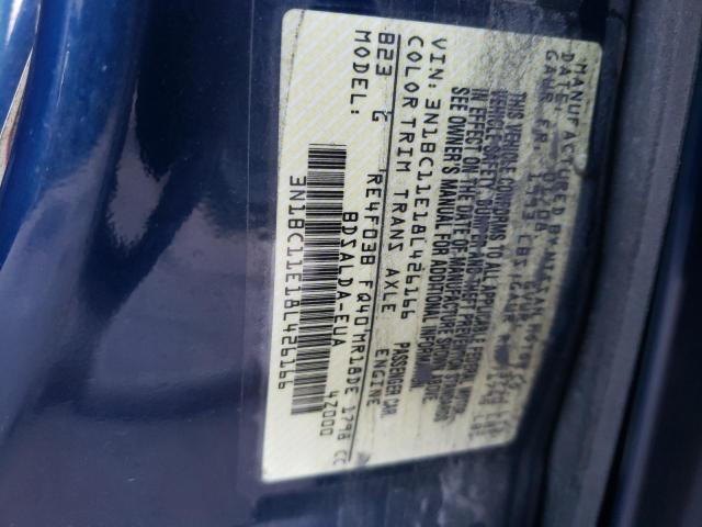 Photo 10 from auction – 2008 NISSAN VERSA S with VIN 3N1BC11E18L426166