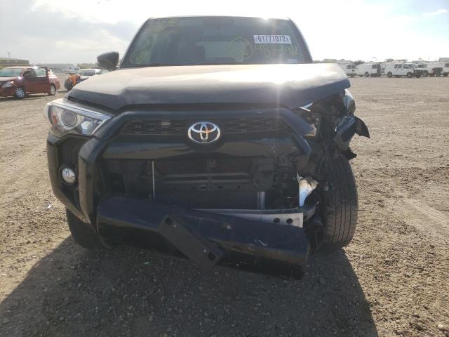 Photo 9 from auction – 2018 TOYOTA 4RUNNER SR with VIN JTEBU5JRXJ5487392