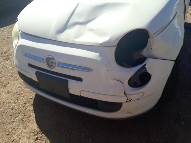 Photo 9 from auction – 2012 FIAT 500 POP with VIN 3C3CFFDR7CT108733