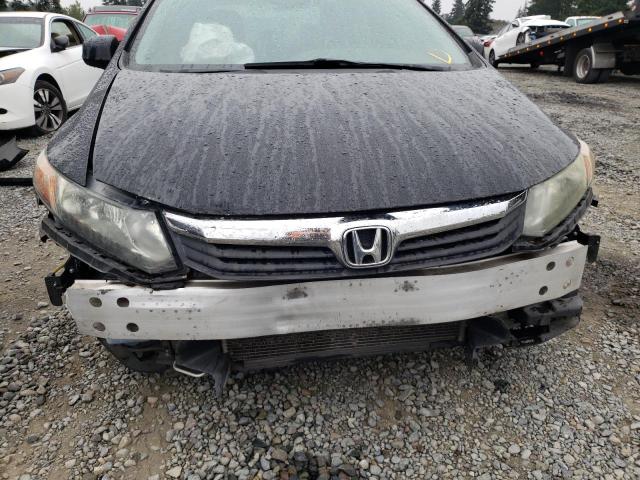 Photo 9 from auction – 2012 HONDA CIVIC LX with VIN 19XFB2F54CE325183