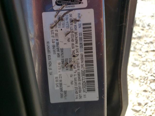 Photo 10 from auction – 2007 MAZDA 5 with VIN JM1CR293470138680