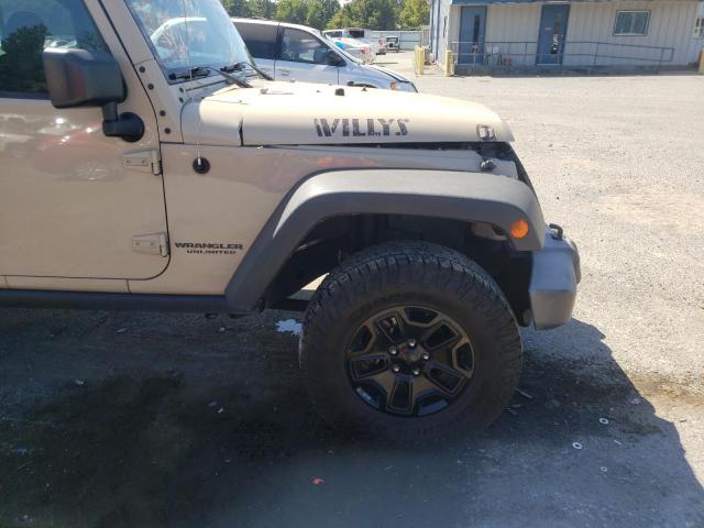 Photo 9 from auction – 2016 JEEP WRANGLER U with VIN 1C4BJWDG7GL214525