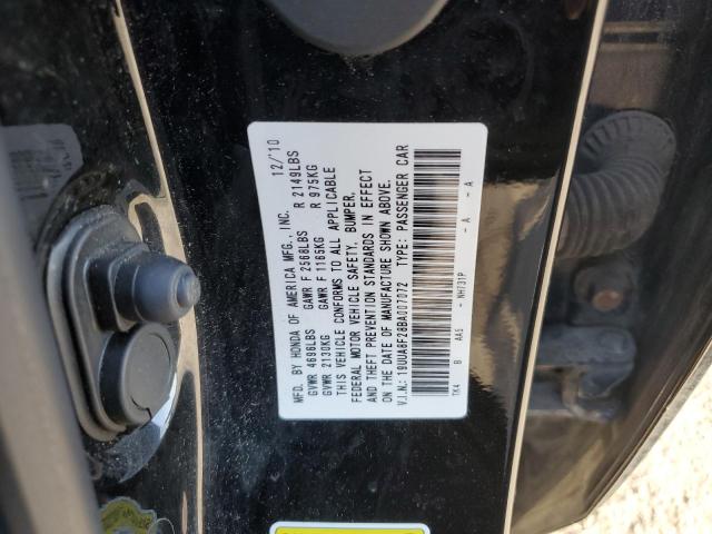 Photo 10 from auction – 2011 ACURA TL with VIN 19UUA8F28BA007072