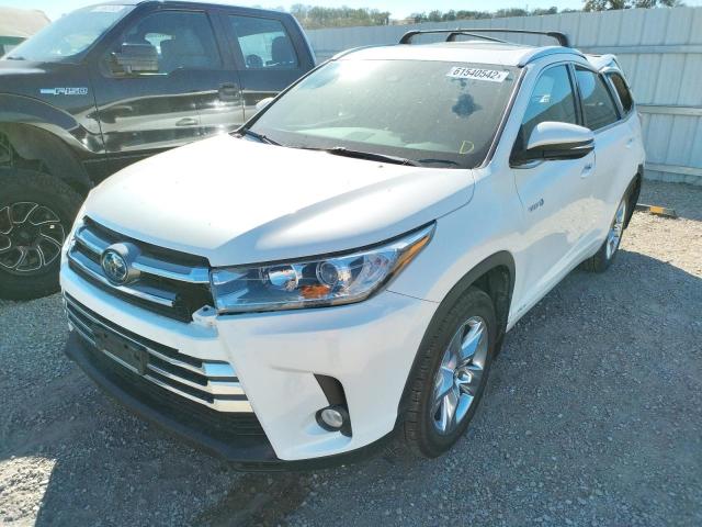 Photo 2 from auction – 2018 TOYOTA HIGHLANDER with VIN 5TDDGRFH8JS042316