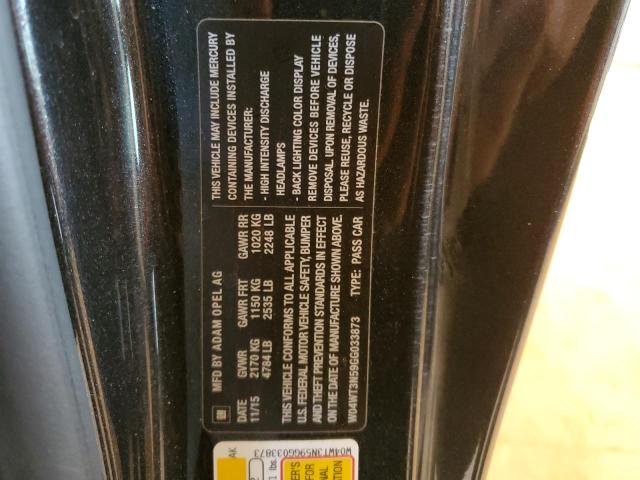 Photo 10 from auction – 2016 BUICK CASCADA PR with VIN W04WT3N59GG033873