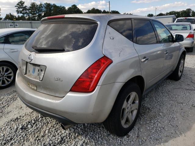 Photo 4 from auction – 2004 NISSAN MURANO SL with VIN JN8AZ08TX4W225445