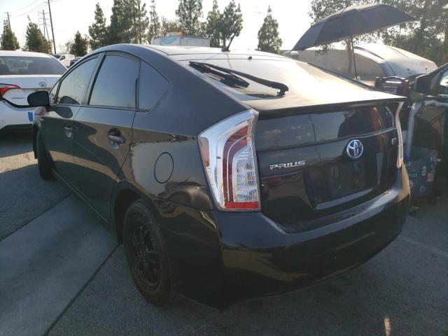 Photo 3 from auction – 2012 TOYOTA PRIUS with VIN JTDKN3DU7C5494728