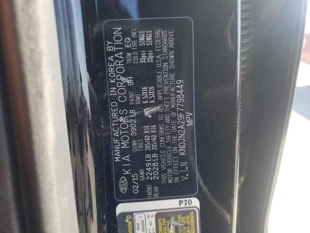 Photo 10 from auction – 2015 KIA SOUL with VIN KNDJN2A29F7798449