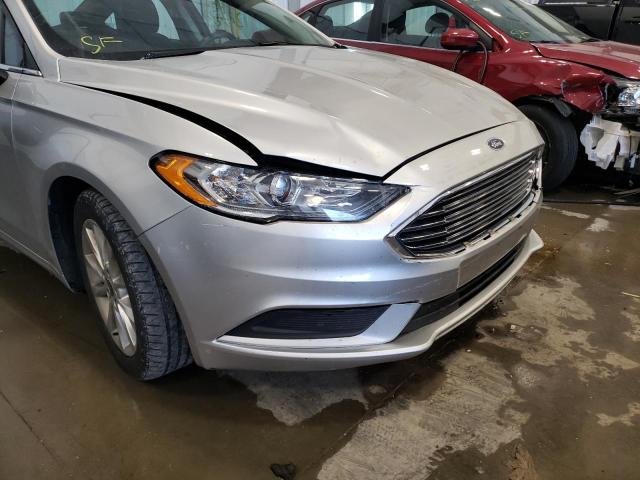 Photo 9 from auction – 2017 FORD FUSION SE with VIN 3FA6P0H75HR196896