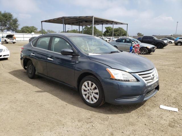 NISSAN SENTRA S 2013 with VIN 3N1AB7AP1DL635422 - Photo from auction
