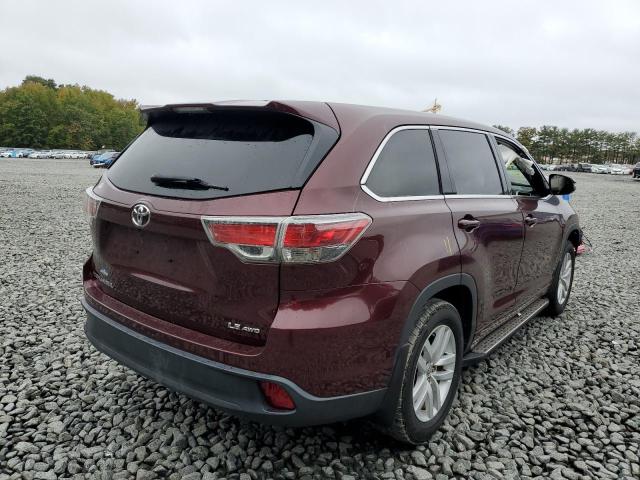 Photo 4 from auction – 2015 TOYOTA HIGHLANDER with VIN 5TDBKRFH4FS182747