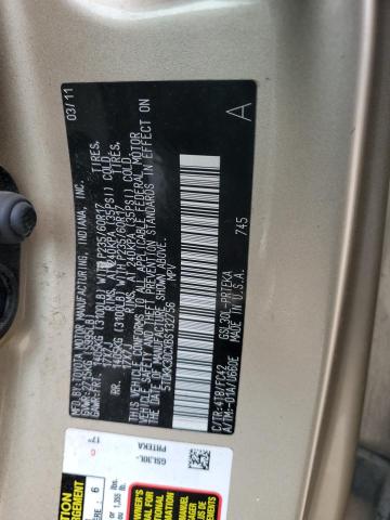 Photo 10 from auction – 2011 TOYOTA SIENNA LE with VIN 5TDKK3DCXBS132756