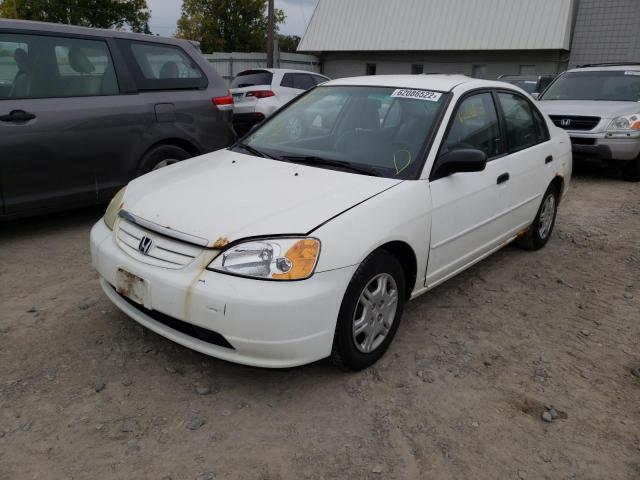 Photo 2 from auction – 2001 HONDA CIVIC LX with VIN 1HGES16591L036702