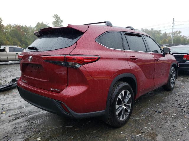 Photo 4 from auction – 2022 TOYOTA HIGHLANDER with VIN 5TDGZRBH9NS211598
