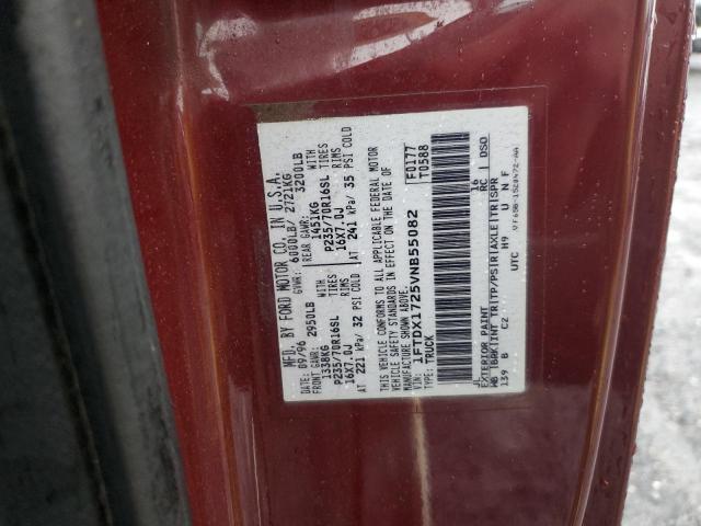Photo 10 from auction – 1997 FORD F150 with VIN 1FTDX1725VNB55082