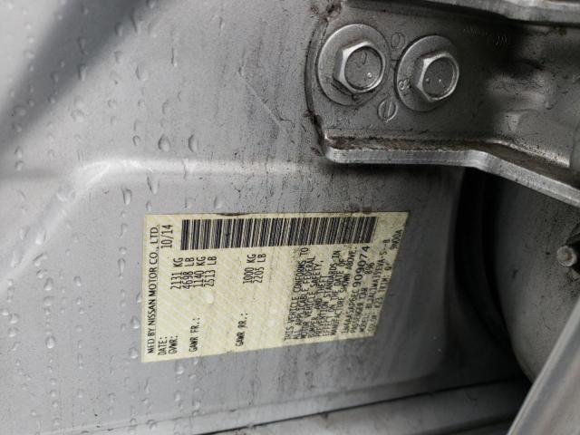 Photo 10 from auction – 2014 NISSAN MAXIMA S with VIN 1N4AA5AP6EC909074