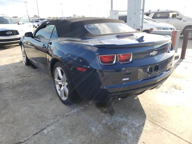 Photo 3 from auction – 2012 CHEVROLET CAMARO LT with VIN 2G1FB3D30C9178343