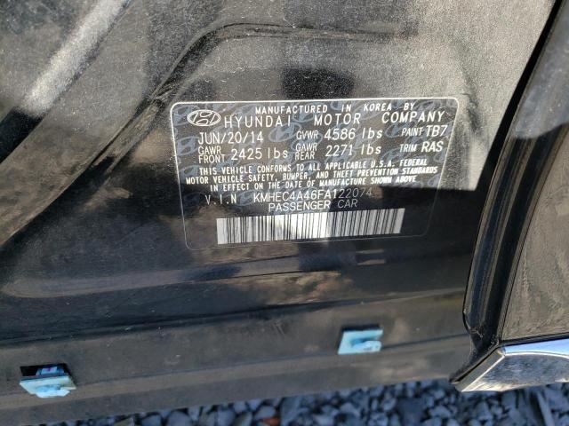 Photo 10 from auction – 2015 HYUNDAI SONATA HYB with VIN KMHEC4A46FA122074