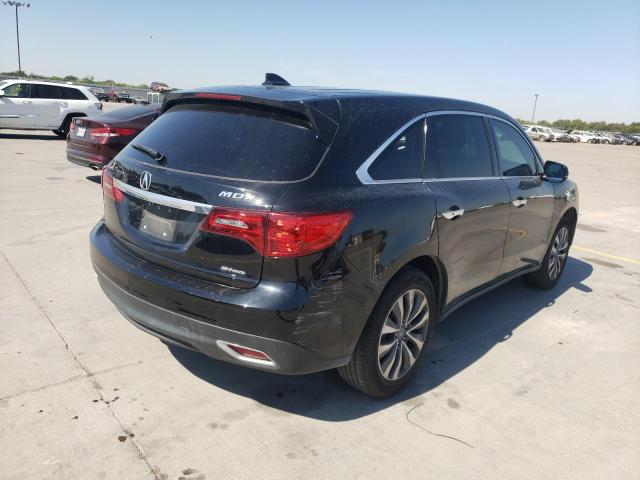 Photo 4 from auction – 2016 ACURA MDX TECHNO with VIN 5FRYD4H48GB036308