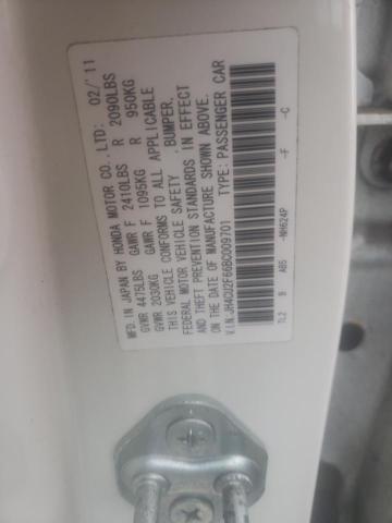 Photo 10 from auction – 2011 ACURA TSX with VIN JH4CU2F66BC009701