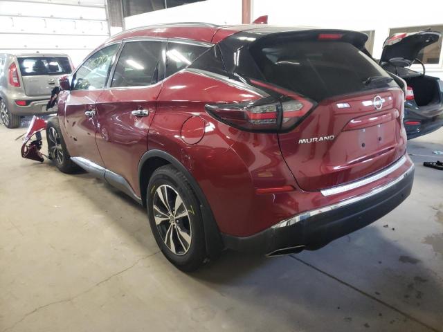 Photo 3 from auction – 2022 NISSAN MURANO SV with VIN 5N1AZ2BS0NC107460