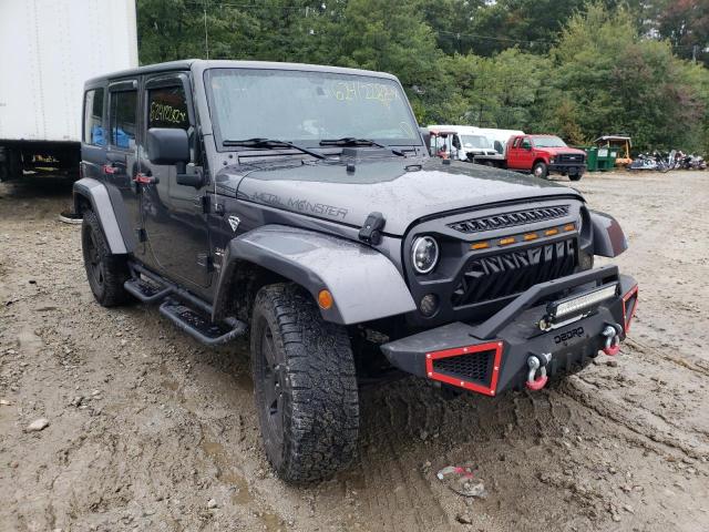 JEEP WRANGLER U 2016 with VIN 1C4BJWEGXGL345625 - Photo from auction