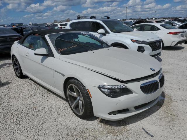 BMW 650 I 2010 with VIN WBAEB5C50AC225696 - Photo from auction