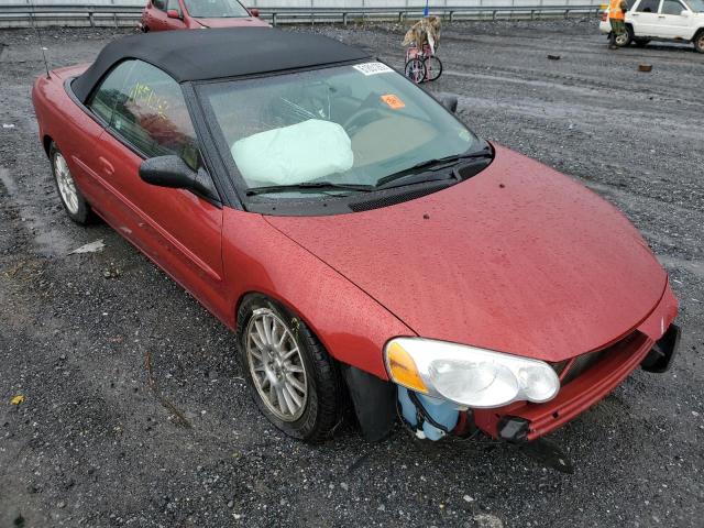 CHRYSLER SEBRING LX 2004 with VIN 1C3EL55RX4N150485 - Photo from auction
