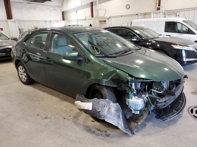 TOYOTA COROLLA L 2015 with VIN 2T1BURHE4FC424068 - Photo from auction
