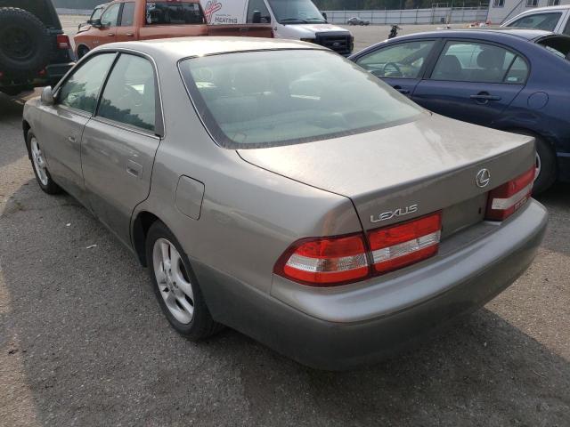 Photo 3 from auction – 2001 LEXUS ES 300 with VIN JT8BF28G415106250
