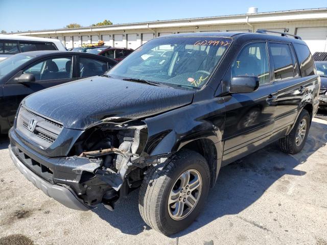 Photo 2 from auction – 2004 HONDA PILOT EX with VIN 2HKYF18454H573550
