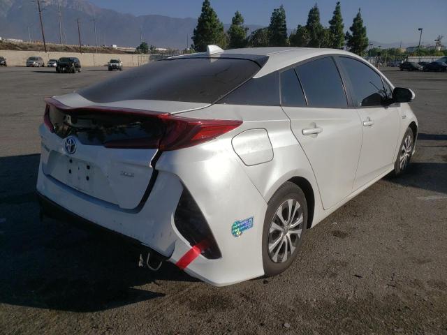 Photo 4 from auction – 2021 TOYOTA PRIUS PRIM with VIN JTDKAMFP0M3168372