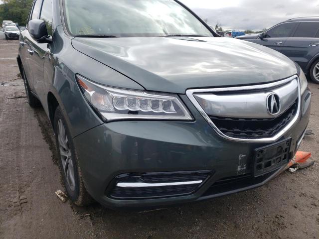 Photo 9 from auction – 2014 ACURA MDX TECHNO with VIN 5FRYD4H40EB043136