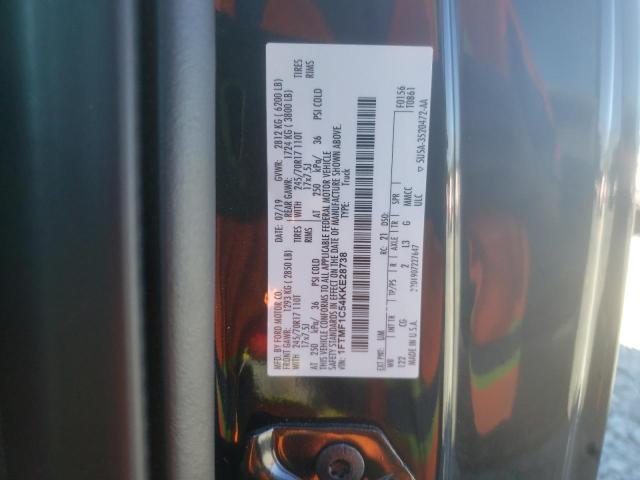 Photo 10 from auction – 2019 FORD F150 with VIN 1FTMF1C54KKE28738