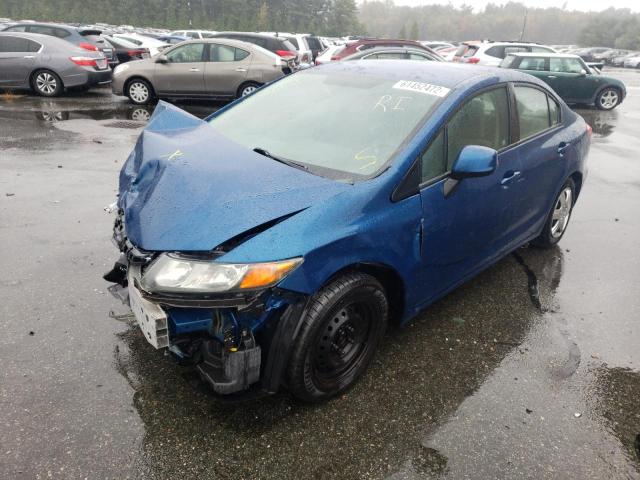 Photo 2 from auction – 2012 HONDA CIVIC LX with VIN 2HGFB2F54CH540424