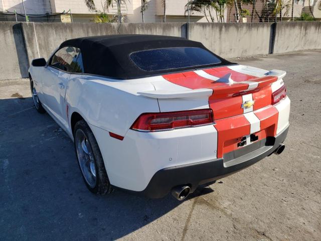 Photo 3 from auction – 2015 CHEVROLET CAMARO 2SS with VIN 2G1FK3DJ9F9165416