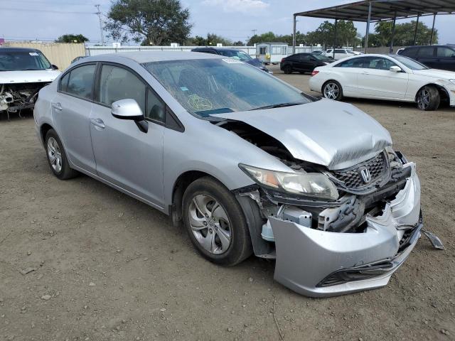 HONDA CIVIC LX 2015 with VIN 2HGFB2F57FH559523 - Photo from auction