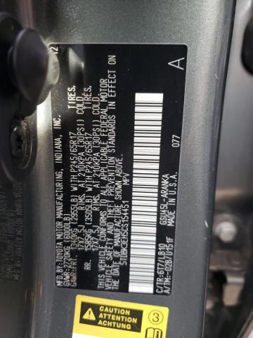 Photo 10 from auction – 2012 TOYOTA HIGHLANDER with VIN 5TDBK3EH5CS154451