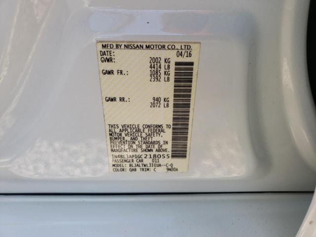 Photo 10 from auction – 2016 NISSAN ALTIMA 3.5 with VIN 1N4BL3AP1GC218055