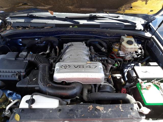 Photo 7 from auction – 2003 TOYOTA 4RUNNER LI with VIN JTEBT17R630022496