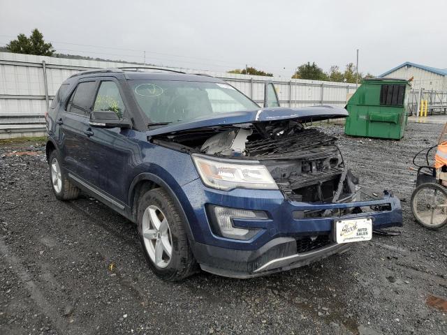 FORD EXPLORER X 2017 with VIN 1FM5K8D86HGA91725 - Photo from auction