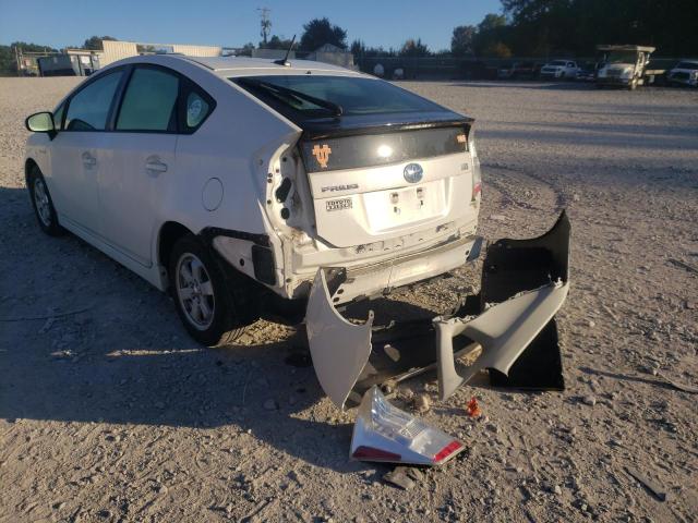 Photo 3 from auction – 2010 TOYOTA PRIUS with VIN JTDKN3DU4A0208280