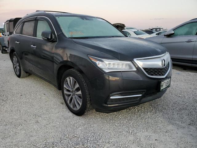 ACURA MDX TECHNO 2015 with VIN 5FRYD4H48FB019930 - Photo from auction