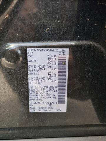 Zdjęcie 10 z aukcji – 2015 NISSAN ROGUE S z VIN 5N1AT2MT4FC883261