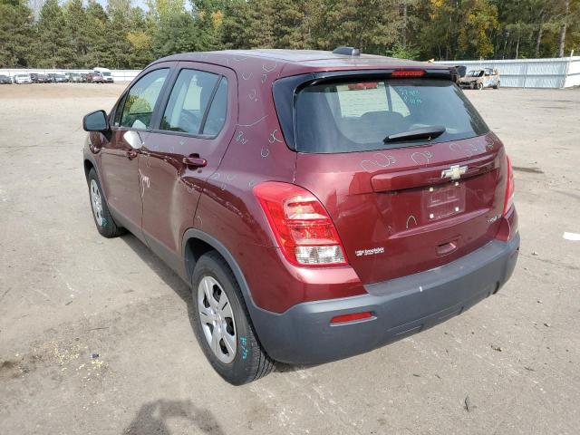 صورة رقم 3 من المزاد - 2016 CHEVROLET TRAX LS مع VIN 3GNCJKSB3GL140438
