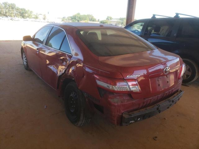 Photo 3 from auction – 2010 TOYOTA CAMRY BASE with VIN 4T1BF3EKXAU064717