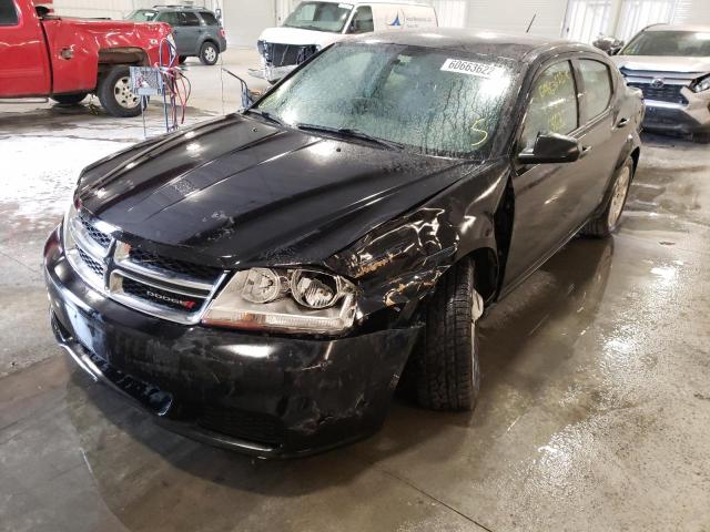 Photo 2 from auction – 2014 DODGE AVENGER SE with VIN 1C3CDZAB0EN232571